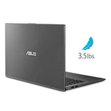 2020 ASUS VivoBook 15 15.6 Inch FHD 1080P Laptop (AMD Ryzen 3 3200U up to 3.5GHz, 8GB DDR4 RAM, 256GB SSD, AMD Radeon Vega 3, Backlit Keyboard, FP Reader, WiFi, Bluetooth, HDMI, Windows 10) (Grey)