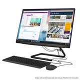 Lenovo IdeaCentre AIO 3, 24" All-in-One Computer, AMD Ryzen 3 4300U Mobile Processor, Integrated Graphics, 8GB DDR4, 256GB M.2 Name SSD, DVD RW Drive, Windows 10, F0EW005TUS, Business Black