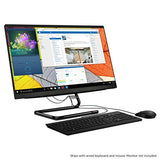 Lenovo IdeaCentre AIO 3, 24" All-in-One Computer, AMD Ryzen 3 4300U Mobile Processor, Integrated Graphics, 8GB DDR4, 256GB M.2 Name SSD, DVD RW Drive, Windows 10, F0EW005TUS, Business Black