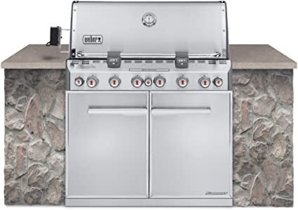 Summit S-660 Built In Natural Gas Grill Stainless Steel 7460001