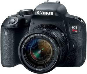 Canon EOS Rebel T7i 24.2 MP Digital SLR Camera - EF-S 18-55mm IS STM Lens