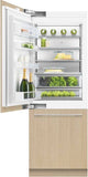 Fisher Paykel RS2484WRUK1 24" 12.1 cu.ft. Custom Panel Bottom Freezer Refrigerator - Right Hinge